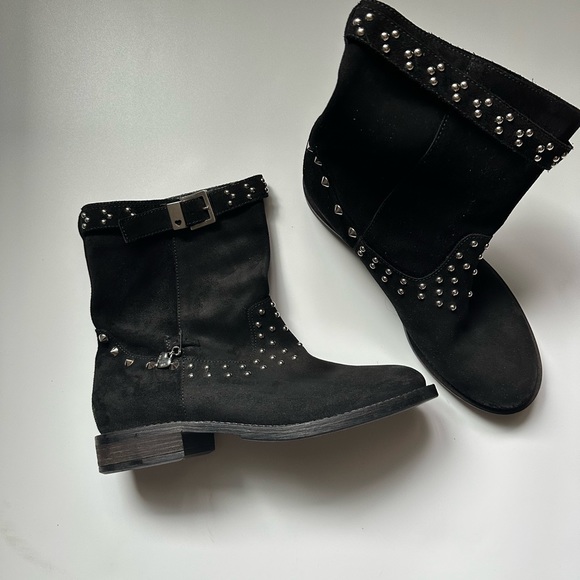 ❌❌ SOLD❌❌ Italian Suede leather Boots / TwinSet - Picture 8 of 15